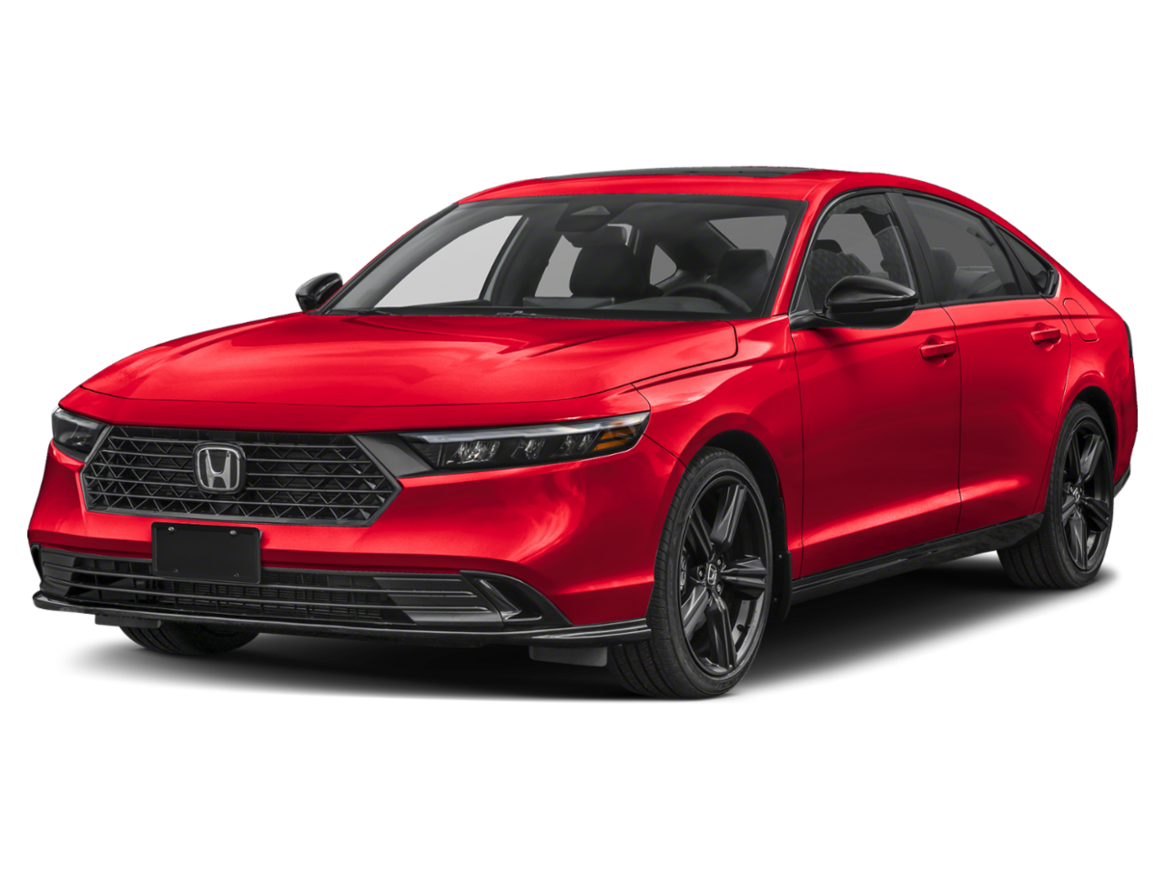 Honda Accord Hybrid behind testimonials