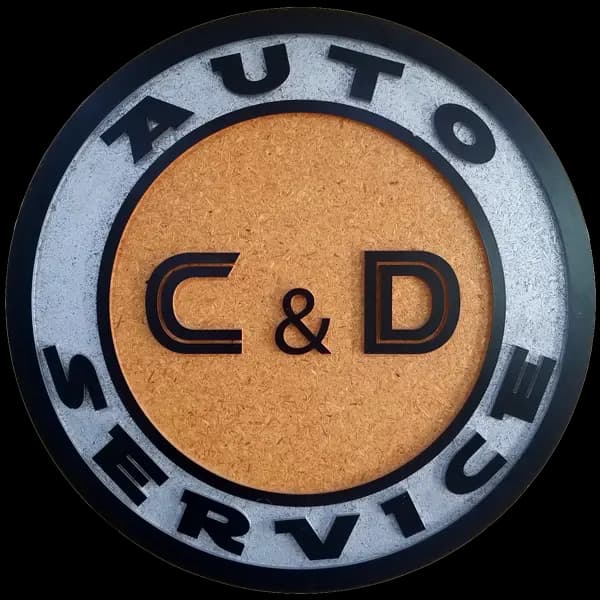 C & D Auto Service logo